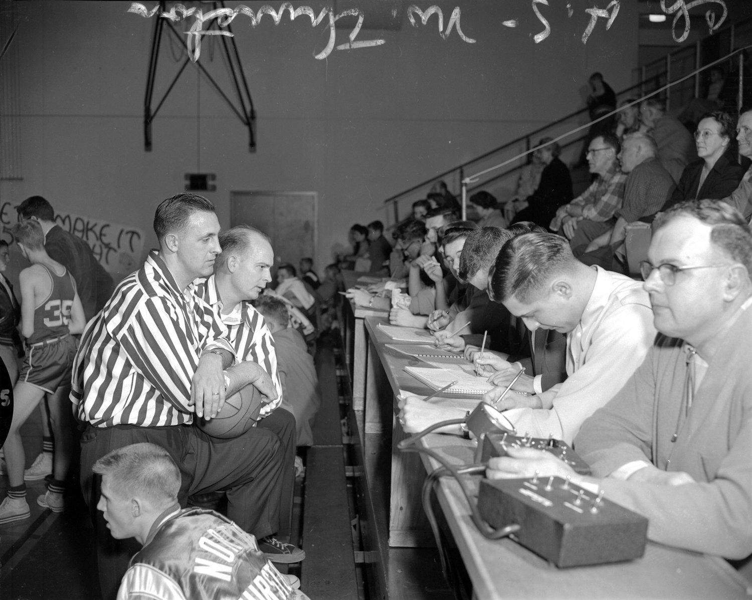 Today’s installment of photographs from The Chronicle’s recently digitized archives show images from the Chehalis High School basketball season in 1955 and 1956.  The Chronicle is working to convert decades worth of film into digital files in order to preserve them and share them with readers online and in each edition. Find more historical photos at chronline.com. If you have information on any of the photos published, please email details to news@chronline.com.